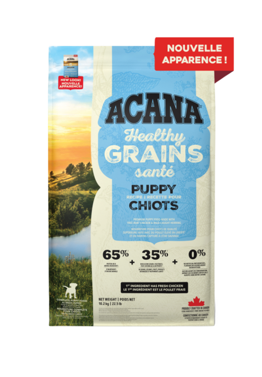 Recette grains santé pour chiots